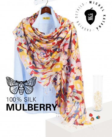 Палантин Женский S30-VAN.GAUGH/YELLOW