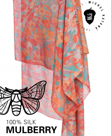 Палантин Женский SN40-COLOUR.FEST/RED