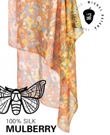 Палантин Женский SN40-COLOUR.FEST/YELLOW