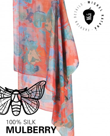 Палантин Женский SN40-EUROPA/ORANGE