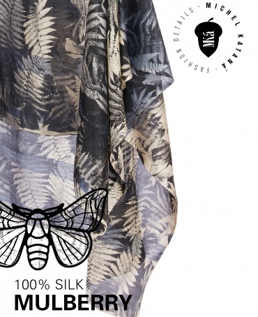 Палантин Женский SN40-FERN/GREY