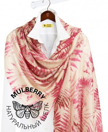 Палантин Женский SN40-FERN/PINK