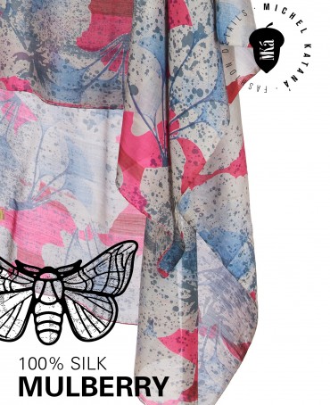 Палантин Женский SN40-GINKO/FUSHIA