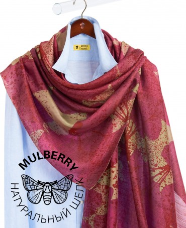 Палантин Женский SN40-GINKO/PINK