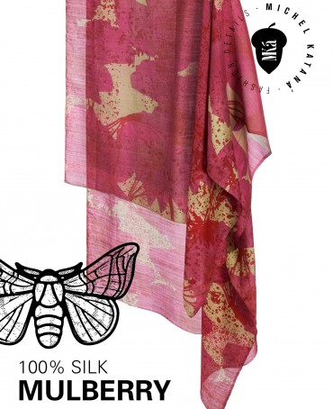 Палантин Женский SN40-GINKO/PINK