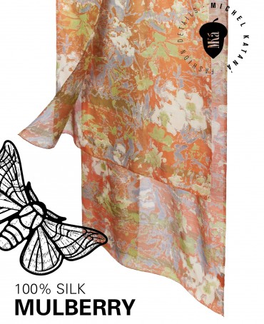 Палантин Женский SN40-MIND/ORANGE