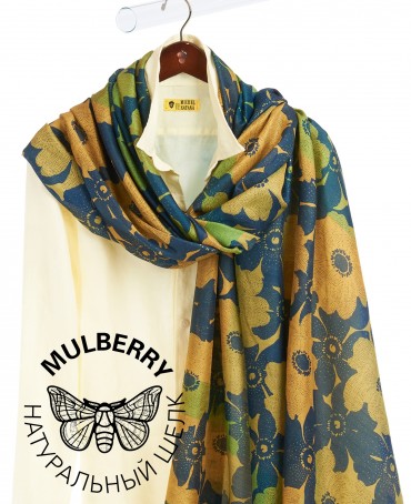 Палантин Женский SN40-MONO/YELLOW