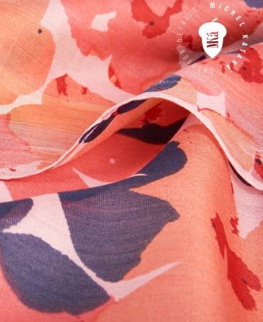 Палантин Женский SN40-NEO.FLORAL/ORANGE