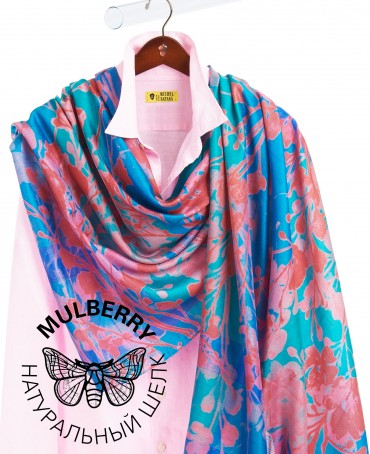 Палантин Женский SN40-SHADOW/BLUE