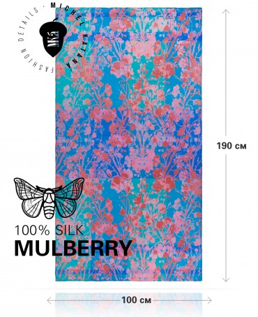 Палантин Женский SN40-SHADOW/BLUE