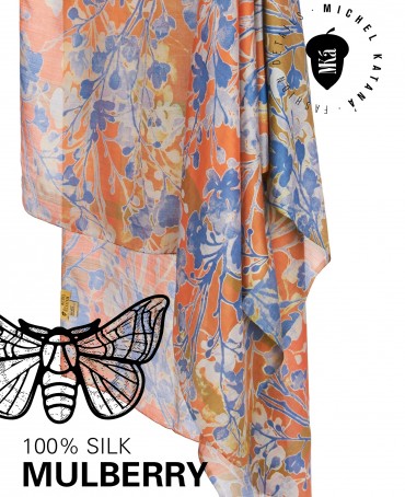 Палантин Женский SN40-SHADOW/ORANGE