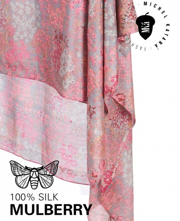 Палантин Женский SN40-SPRING/PINK