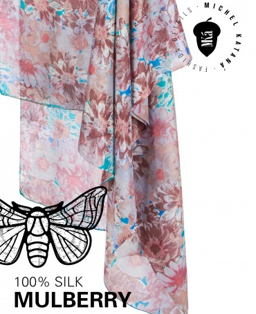 Палантин Женский SN40-VINCI/BLUE