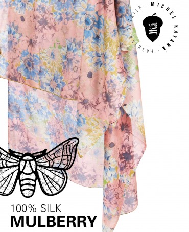 Палантин Женский SN40-VINCI/PEACH