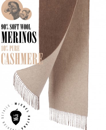 Шарф Унисекс F2T.CSHW296_SOL/BR.LATE