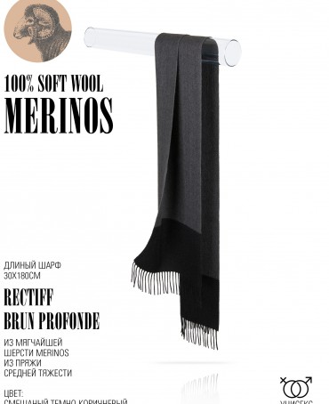 Шарф Унисекс FHs.W220_T-RZ-22A/BR.DEEP