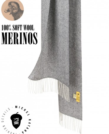 Шарф Унисекс FHs.W220_VN2051-13/GRIS