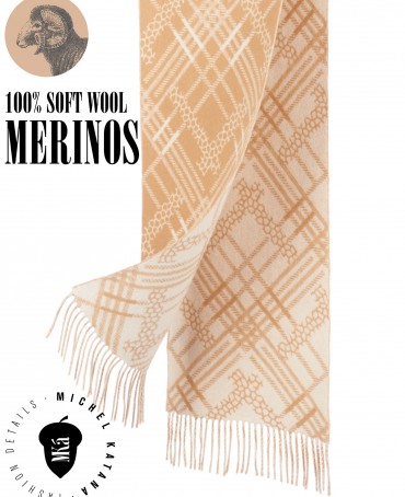 Шарф Унисекс FJq.W220_TNGZ-17-2/NUDE