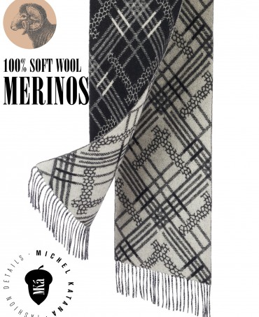 Шарф Унисекс FJq.W220_TNGZ-17-5/NOIR