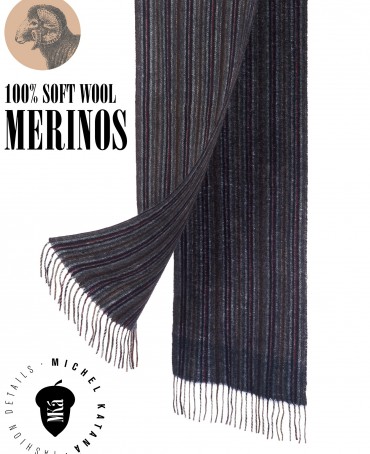 Шарф Унисекс FTL.W220_A124-3/GRIS.CAMEL