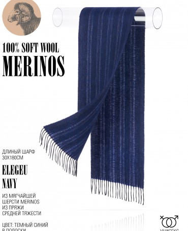 Шарф Унисекс FTL.W220_A38/BLEU