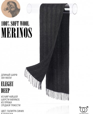 Шарф Унисекс FTL.W220_A43/DEEP
