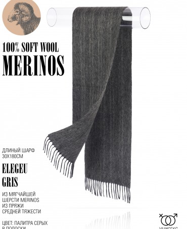 Шарф Унисекс FTL.W220_A43/GRIS