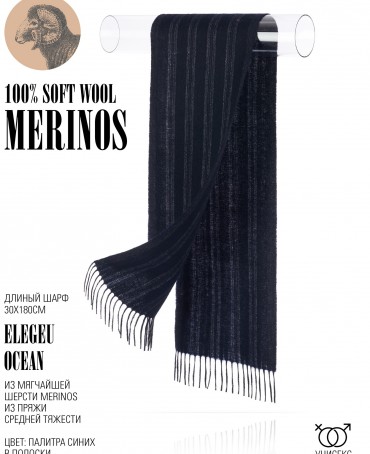 Шарф Унисекс FTL.W220_A43/NAVY