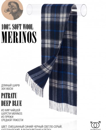 Шарф Унисекс FTQ.W220_A101/DEEP