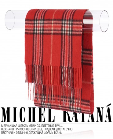 Шарф Унисекс FTQ.W220_A45/ROUGE.SCOT