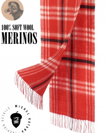 Шарф Унисекс FTQ.W220_A47/ROUGE