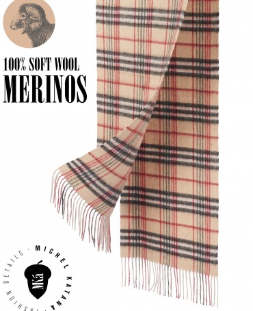 Шарф Унисекс FTQ.W220_A75B/BEIGE