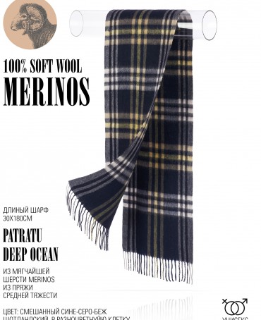 Шарф Унисекс FTQ.W220_A86/DEEP