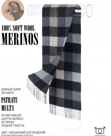Шарф Унисекс FTQ.W220_VN2386-1/MULT1