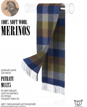 Шарф Унисекс FTQ.W220_VN2386-5/MULT5