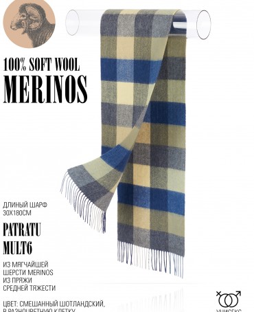 Шарф Унисекс FTQ.W220_VN2386-6/MULT6