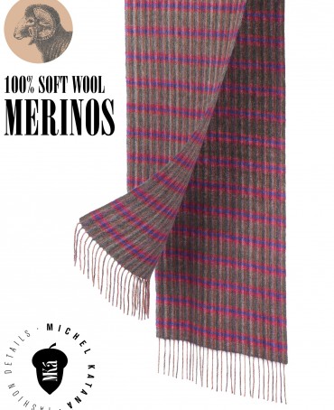 Шарф Унисекс FTQL.W220_A96/BORD.BEIGE