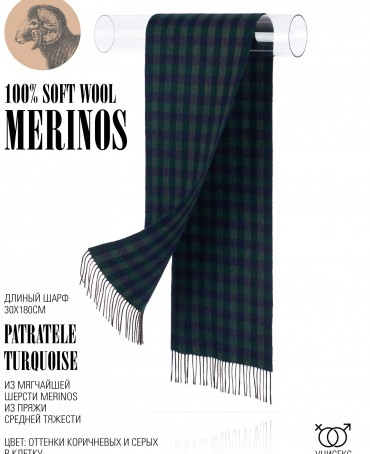 Шарф Унисекс FTq.W220_VN2366-5/TURQU