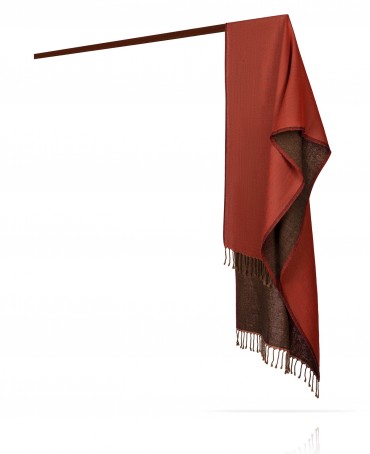 Палантин Унисекс W230-PLAID/MARON.CARROT