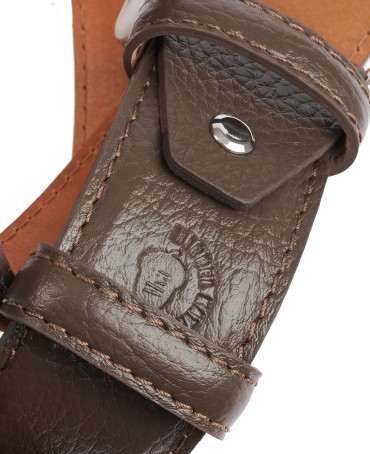 Ремень Унисекс DC-CRV.1S-40/BRUN