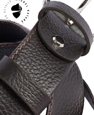 Ремень-Пояс Унисекс MIDE.CERF-35-UNi/BRUN