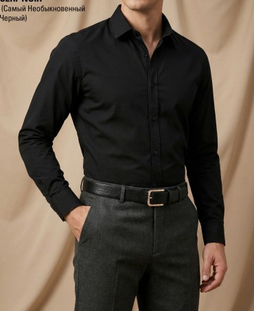 Ремень-Пояс Унисекс MIDE.CERF-40-PAu/NOIR