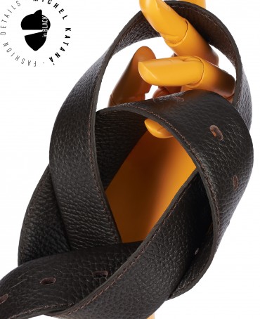 Ремень-Пояс Унисекс MIDE.CERF-40-RNi/CAFFE