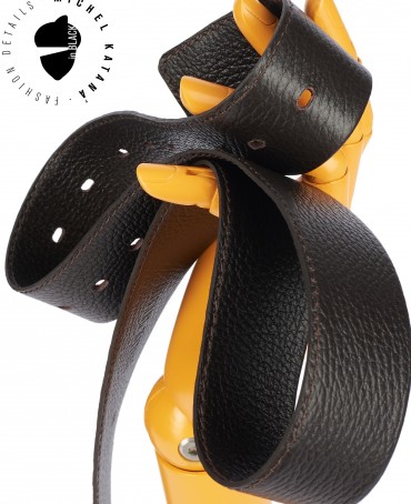 Ремень-Пояс Унисекс MIDE.CERF-40-UNi/CHOCO