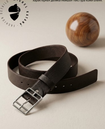 Ремень-Пояс Унисекс MIDE.CERF-40-UNi/CHOCO