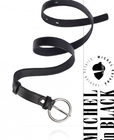 Ремень-Пояс Женский MOA.CERF-20-UNi/NOIR.Ag