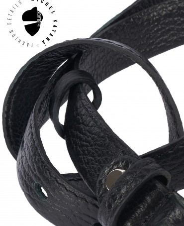 Ремень-Пояс Женский MOA.CERF-20-UNi/NOIR.Ag