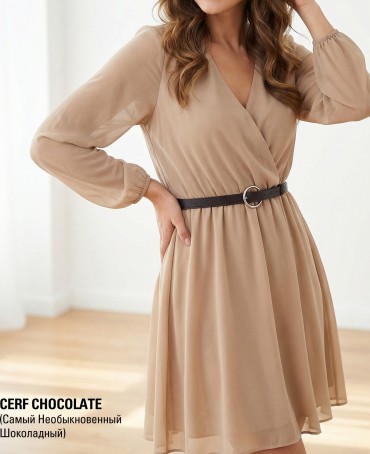 Ремень-Пояс Женский MOA.CERF-20-UNi/CHOCO.Ag