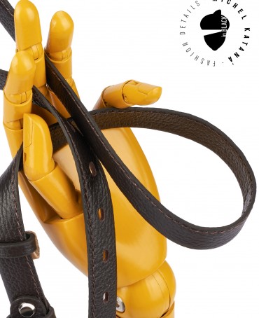 Ремень-Пояс Женский MOA.CERF-20-UNi/CHOCO.Ag