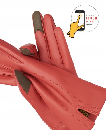 Перчатки Женские icAs.K11-ELEGE/CORAL